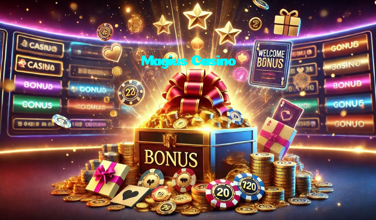 Magius Casino casino presented on mobile device in Pakistan with slots and live games
