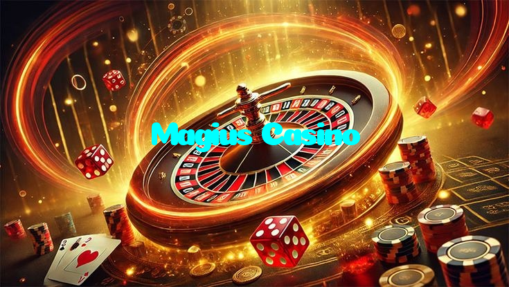 Magius Casino casino presented on mobile device in Pakistan with slots and live games